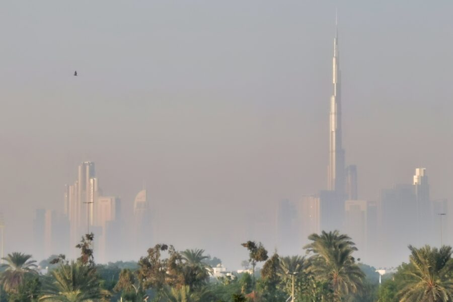 El desafío del aire limpio en Dubái